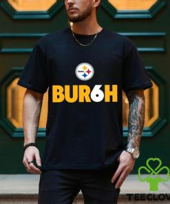 Pittsburgh Steelers team bur6h American foolball logo shirt