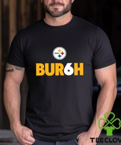 Pittsburgh Steelers team bur6h American foolball logo shirt