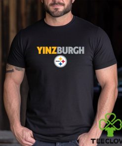 Pittsburgh Steelers team yinz burgh American foolball logo shirt