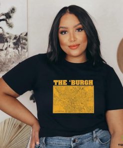 Pittsburgh The ‘Burgh Retro Map shirt
