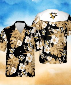 Pittsburgh penguins Nhl Pittsburgh Hawaii Floral Ice Hockey Unisex Shirt