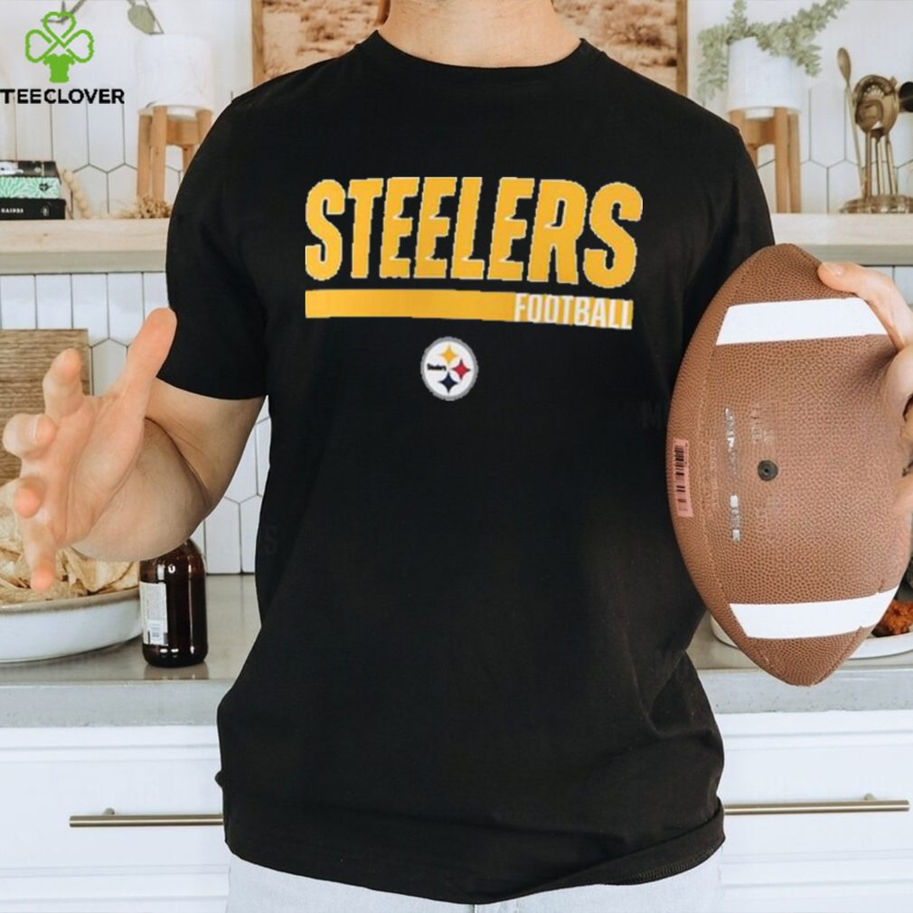 Men's Fanatics Branded Black Pittsburgh Steelers Shadow T-Shirt