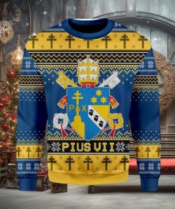 Pius Vii Coat Of Arms Ugly Christmas Sweater