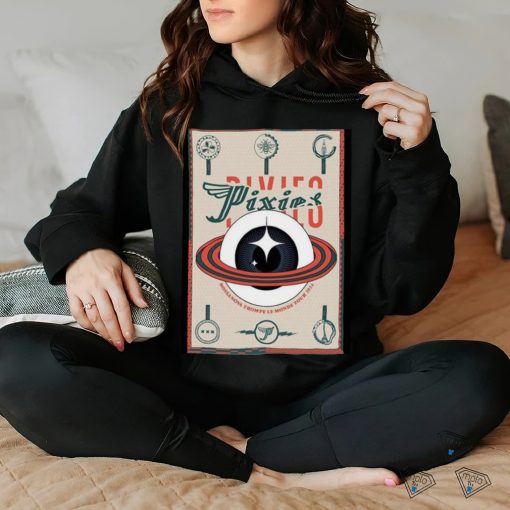 Pixies Bossanova X Trompe Le Monde March Tour 2024 Big Eye Tour Tea Towel Wall Decor Poster shirt