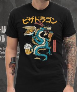 Pizza Dragon Tee Ethically Made T Shirts