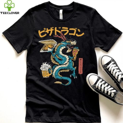 Pizza Dragon Tee Ethically Made T Shirts