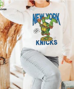Pizza Time New York Knicks Mascot T Shirt