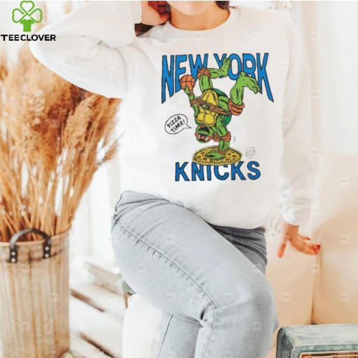Pizza Time New York Knicks Mascot T Shirt