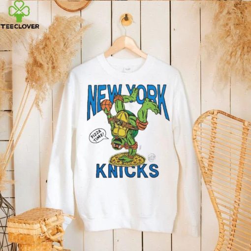 Pizza Time New York Knicks Mascot T Shirt