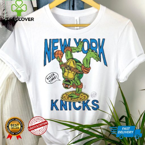Pizza Time New York Knicks Mascot T Shirt