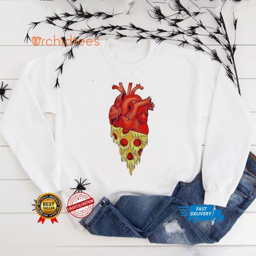 Pizza heart you are what you eat shirt