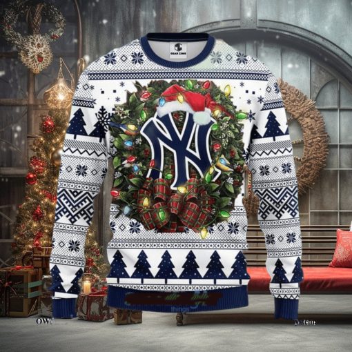 MLB New York Yankees Christmas Ugly Sweater 3D Gift For Big Fans