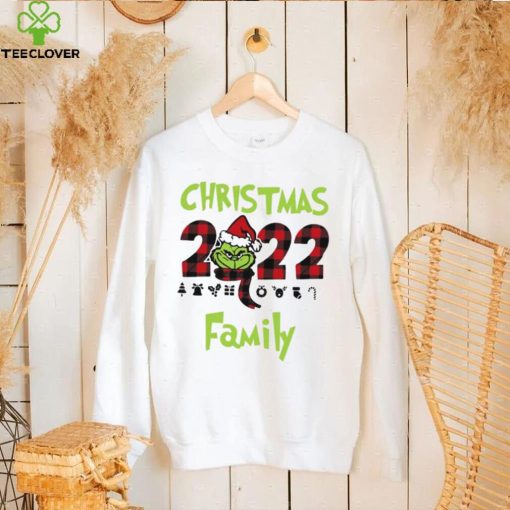 Plaid Pattern Christmas Grinch Squad T Shirt