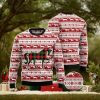 Plaid Pattern Horse All Over Printed 3D Ugly Christmas Sweater Christmas Gift For Men And Women