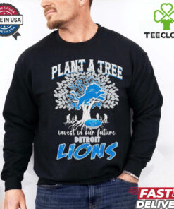 Plant a tree invest in our future Detroit Lions shirt