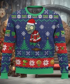 Plants vs Zombie Ugly Christmas Sweater