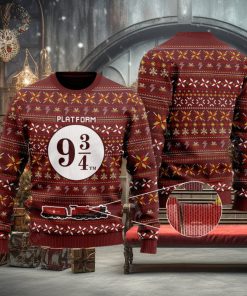 Platform 9 34 Ugly Xmas 3D Sweater Gift Holidays