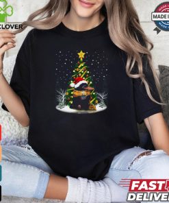 Platypus Drinking Coffe Christmas T Shirt