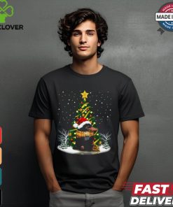 Platypus Drinking Coffe Christmas T Shirt