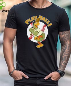 Play Ball! Pirate Baseball Mascot Pirate Parrot Kids T Shirt