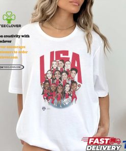 Playa Society 2024 USA Basketball Roster Limited Unisex T Shirt