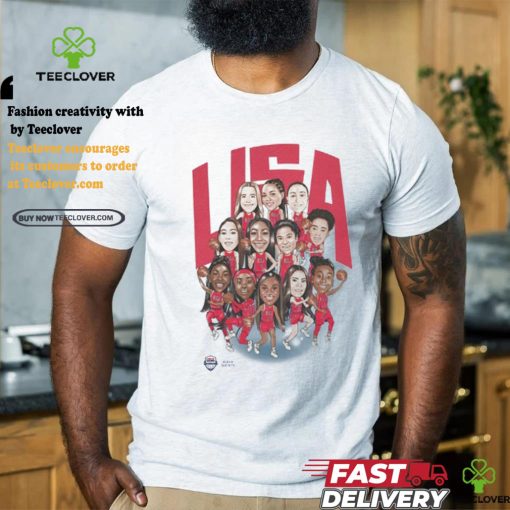 Playa Society 2024 USA Basketball Roster Limited Unisex T Shirt