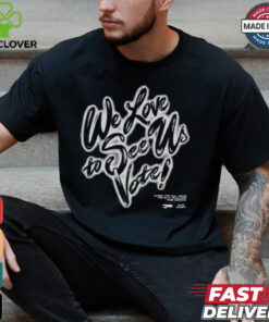 Playa Society x When We All Vote We Love to See Us Vote t shirt