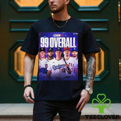 Players With 99 Overall Rating In Mlb The Show 24 shirt