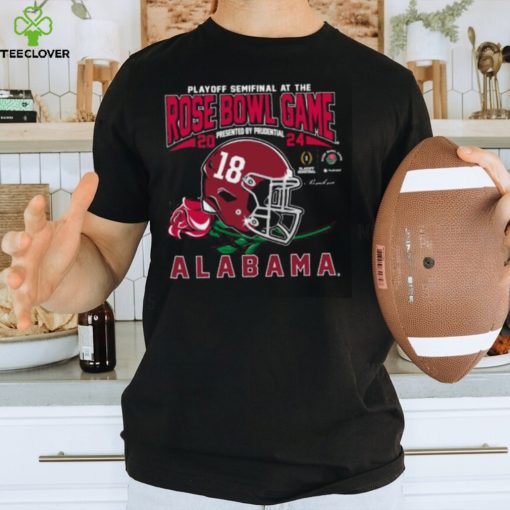 Playoff Semifinal Alabama Rose Bowl Game 2024 Helmet Football T Shirt