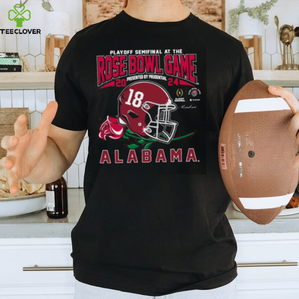 Playoff Semifinal Alabama Rose Bowl Game 2024 Helmet Football T Shirt Playoff Semifinal Alabama Rose Bowl Game 2024 Helmet Football T Shirt