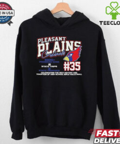 Pleasant Plains Cardinals #35 Celebrating The Rich History And Tradition Of High School Girls Volleyball Shirt