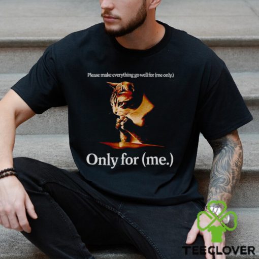 Please make everything go well for me only for me cat hoodie, sweater, longsleeve, shirt v-neck, t-shirt