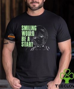 Pleasures Smiling Would Be A Start Shirt