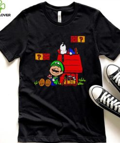 Plumbing Nuts Mario Bros and Snoopy Mashup hoodie, sweater, longsleeve, shirt v-neck, t-shirt