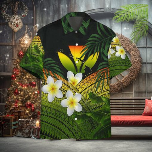 Plumeria Native Custom Hawaiian Shirt