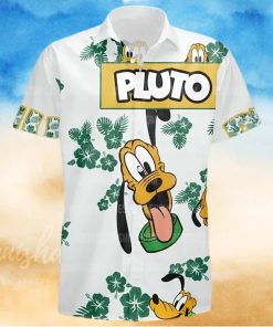 Pluto Dog Hibiscus Disney Cruise 2023 Disney Hawaiian Shirt