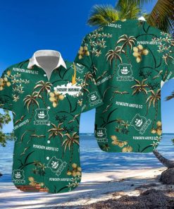 Plymouth Argyle F.C Hawaiian Shirt Custom Name Trending For Men Women Gift Summer