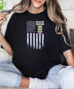 NHRA Vive La Fete American Flag T Shirt