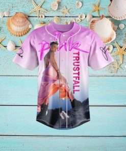 P!nk Trustfall Summer Carnival 2024 Baseball Jersey