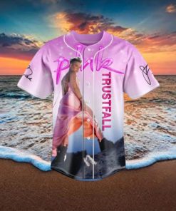 P!nk Trustfall Summer Carnival 2024 Baseball Jersey 1 P!nk Trustfall Summer Carnival 2024 Baseball Jersey