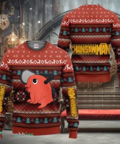 Pochita Ugly Christmas Sweater 3D Gift For Men And Women