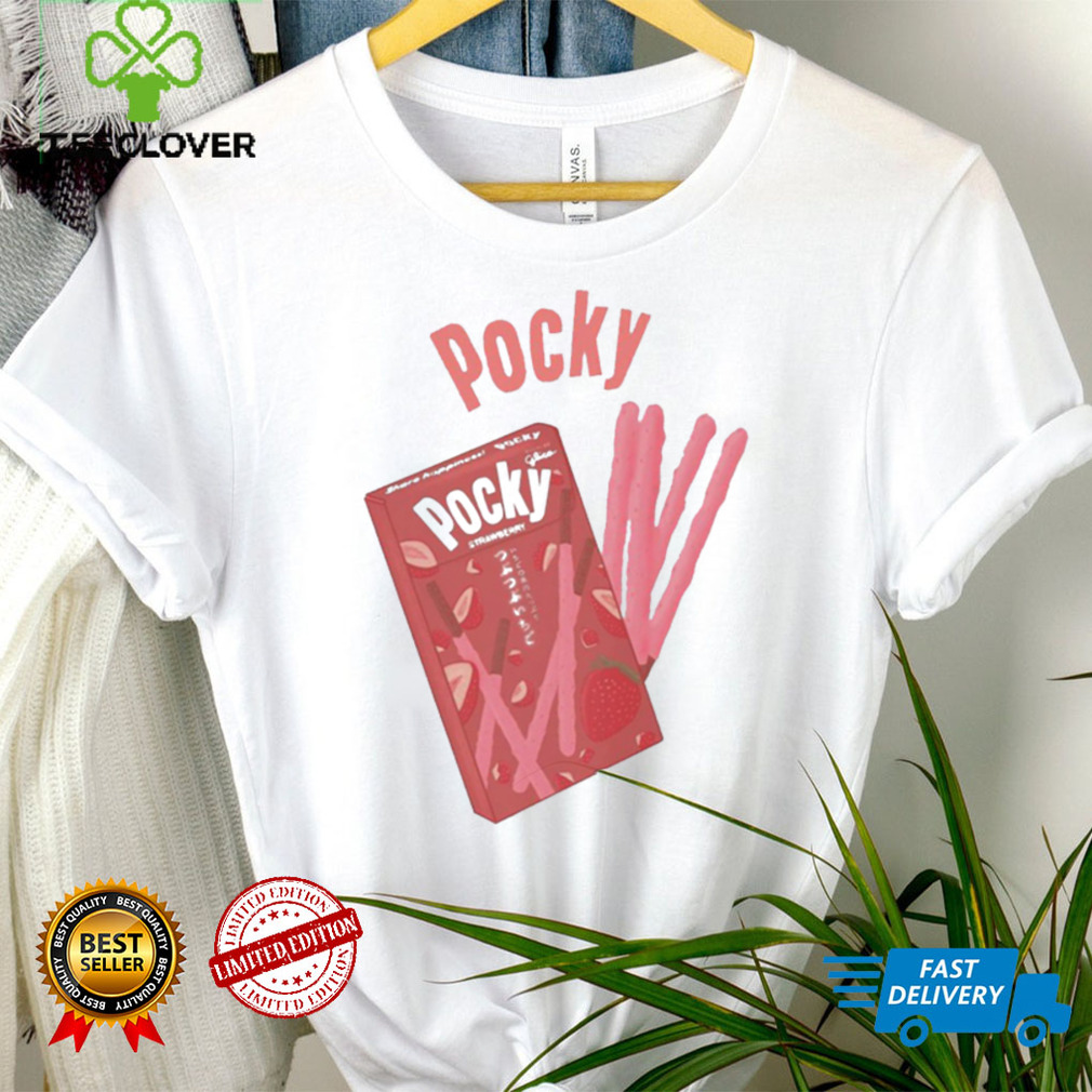 Pocky snack art shirt