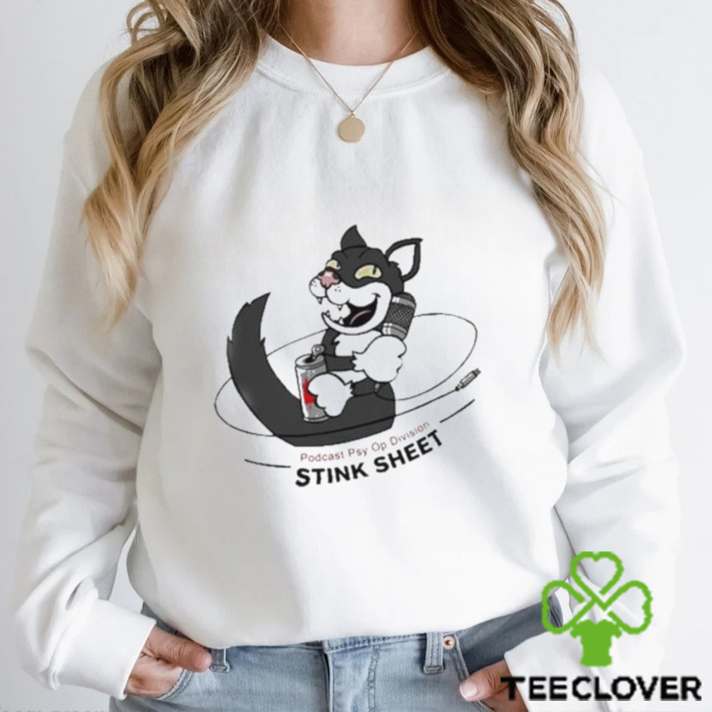 Podcast Psy Op Division Stink Sheet shirt Podcast Psy Op Division Stink Sheet shirt