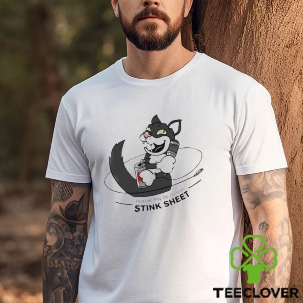 Podcast Psy Op Division Stink Sheet shirt Podcast Psy Op Division Stink Sheet shirt