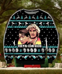 Point Break Knitting Pattern 3D Print Ugly Christmas Sweater Perfect Holiday Gift