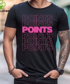 Points Points Points Pink t shirt