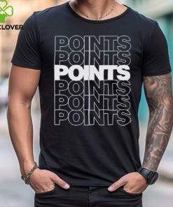 Points Points Points White t shirt