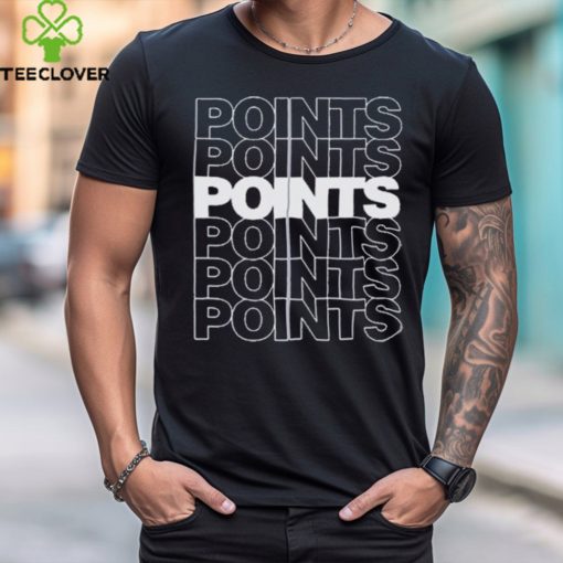 Points Points Points White t shirt