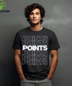 Points Points Points White t shirt