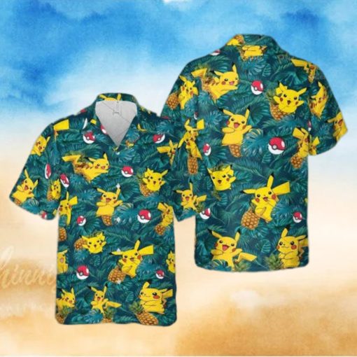 Pokemon Anime Hawaiian Shirt